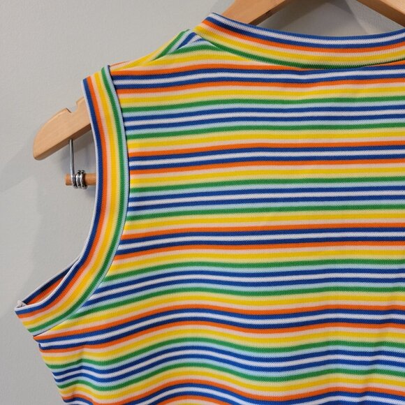 VTG 70s Kmart Womens Mod Knit Tank Top, Large - Picture 8 of 9